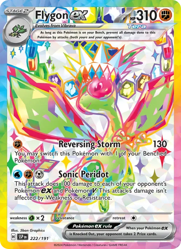 Flygon ex, Surging Sparks