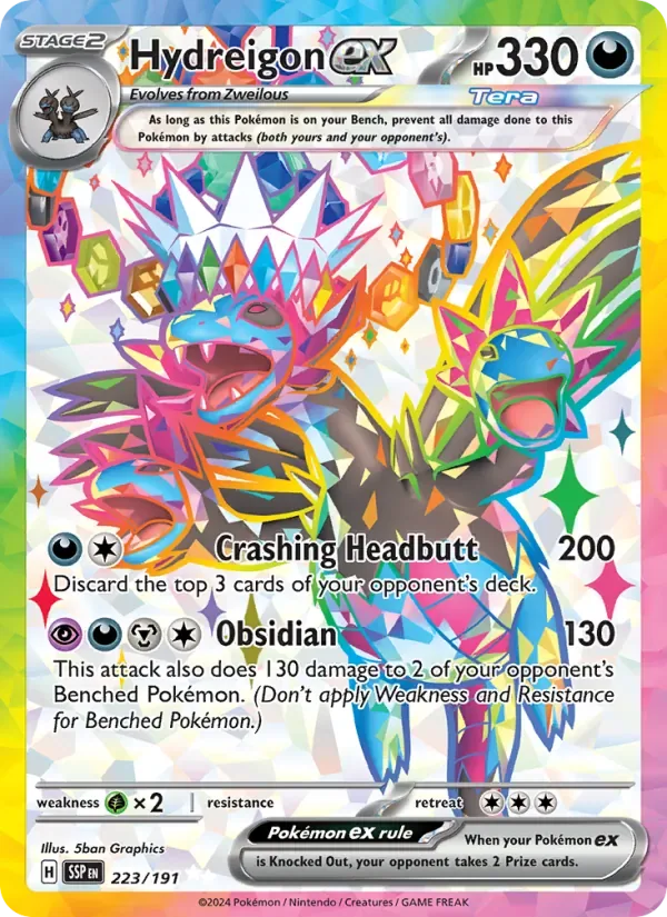 Hydreigon ex, Surging Sparks