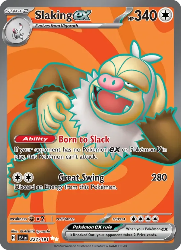 Slaking ex, Surging Sparks