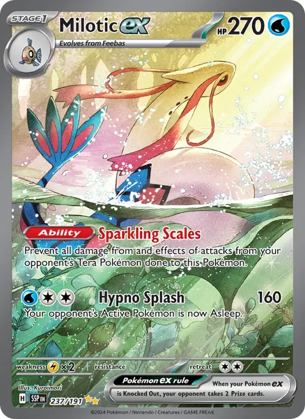 Milotic ex, Surging Sparks