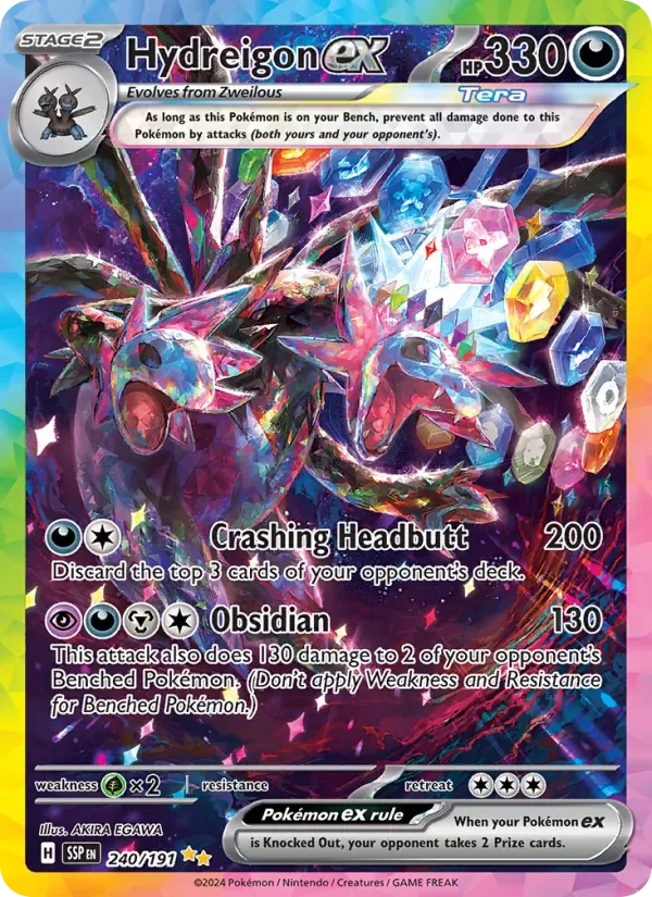 Hydreigon ex, Surging Sparks