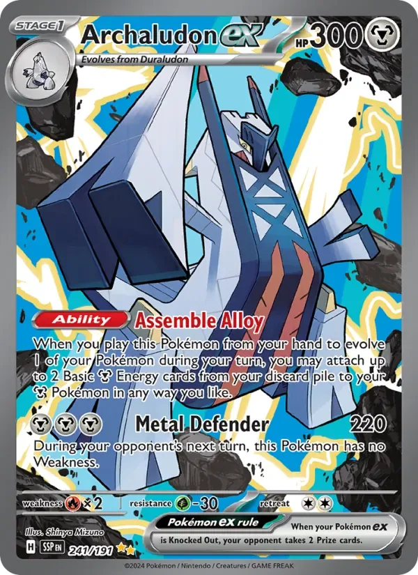 Archaludon ex, Surging Sparks