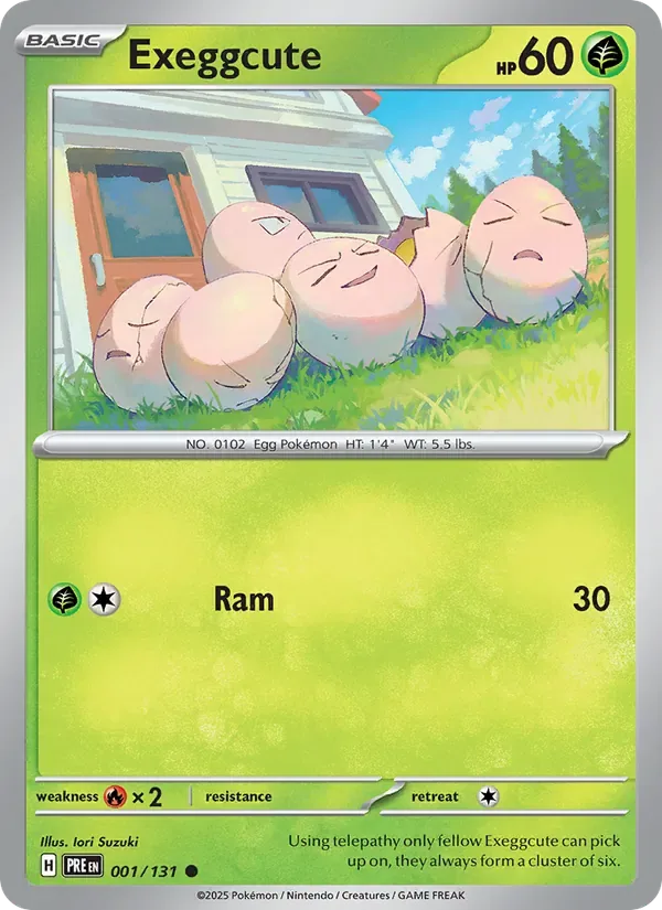 Exeggcute, Prismatic Evolutions