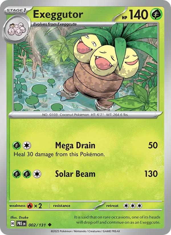 Exeggutor, Prismatic Evolutions
