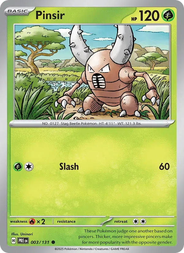 Pinsir, Prismatic Evolutions