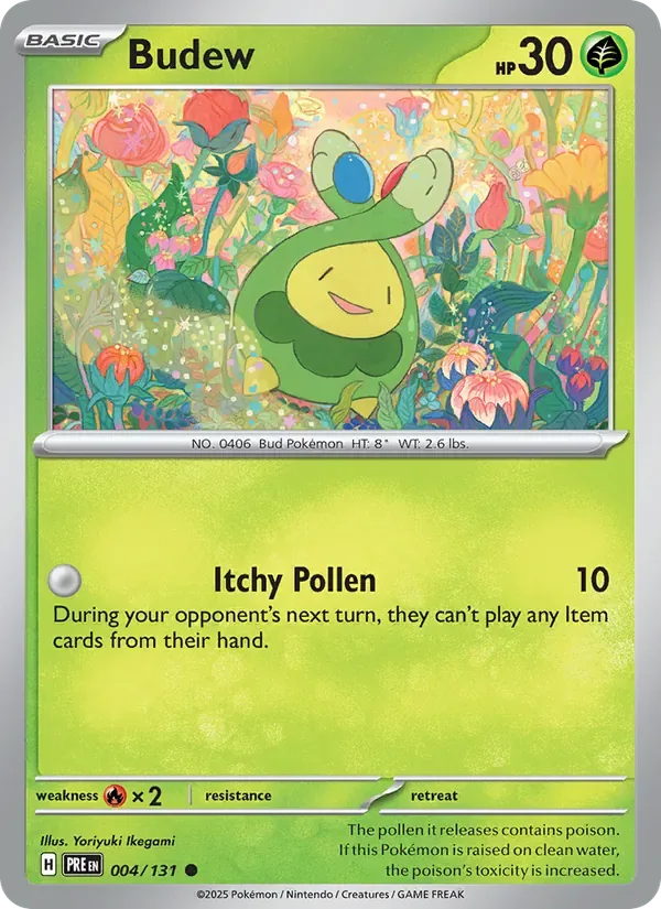 Budew, Prismatic Evolutions