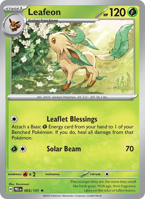 Leafeon, Prismatic Evolutions