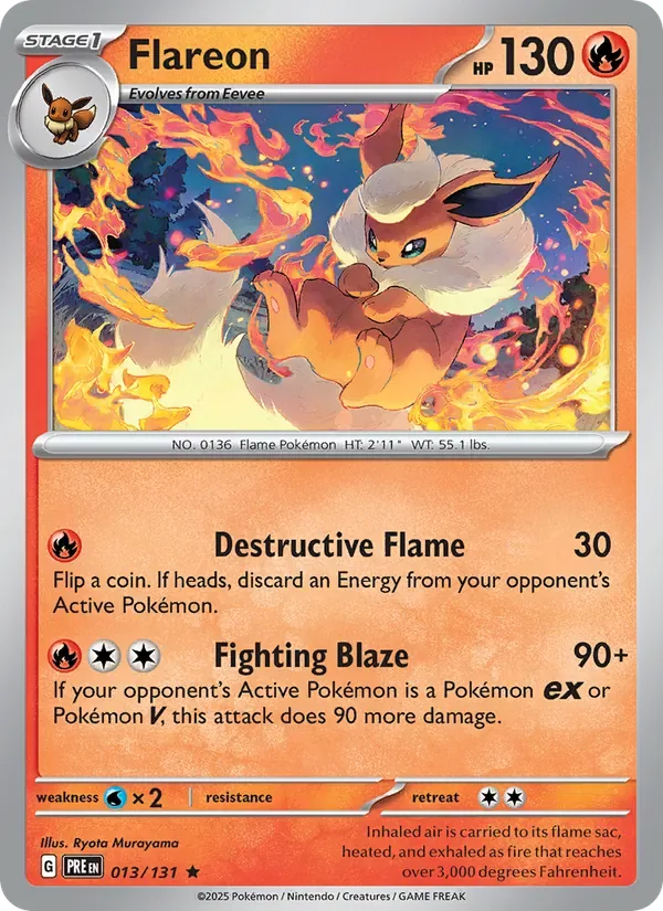 Flareon, Prismatic Evolutions