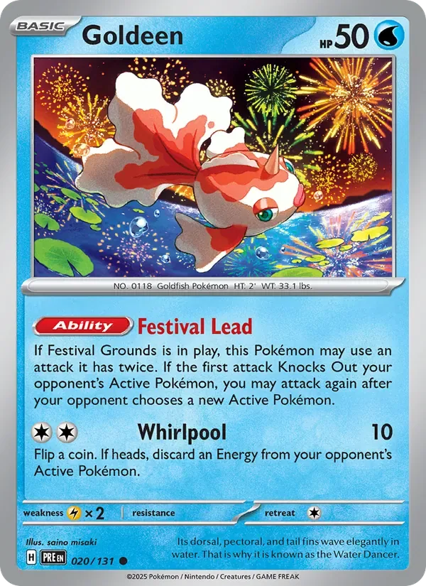 Goldeen, Prismatic Evolutions