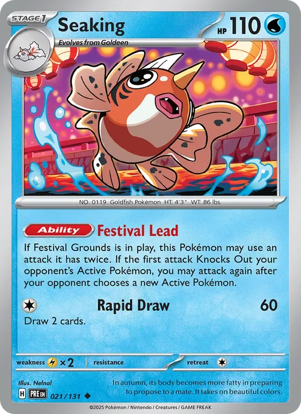 Seaking, Prismatic Evolutions