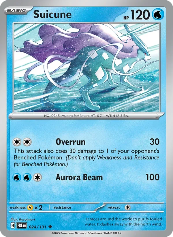 Suicune, Prismatic Evolutions