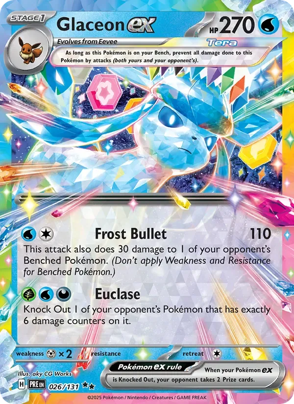 Glaceon ex, Prismatic Evolutions