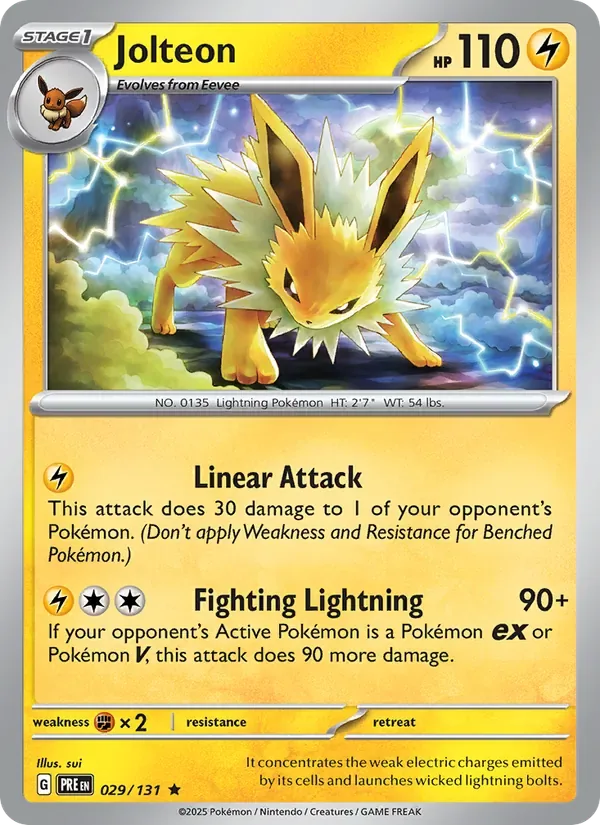 Jolteon, Prismatic Evolutions
