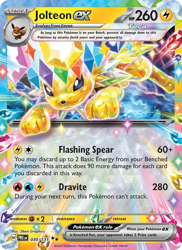 Jolteon ex, Prismatic Evolutions