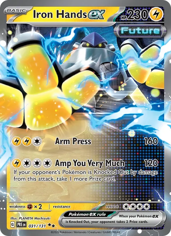 Iron Hands ex, Prismatic Evolutions