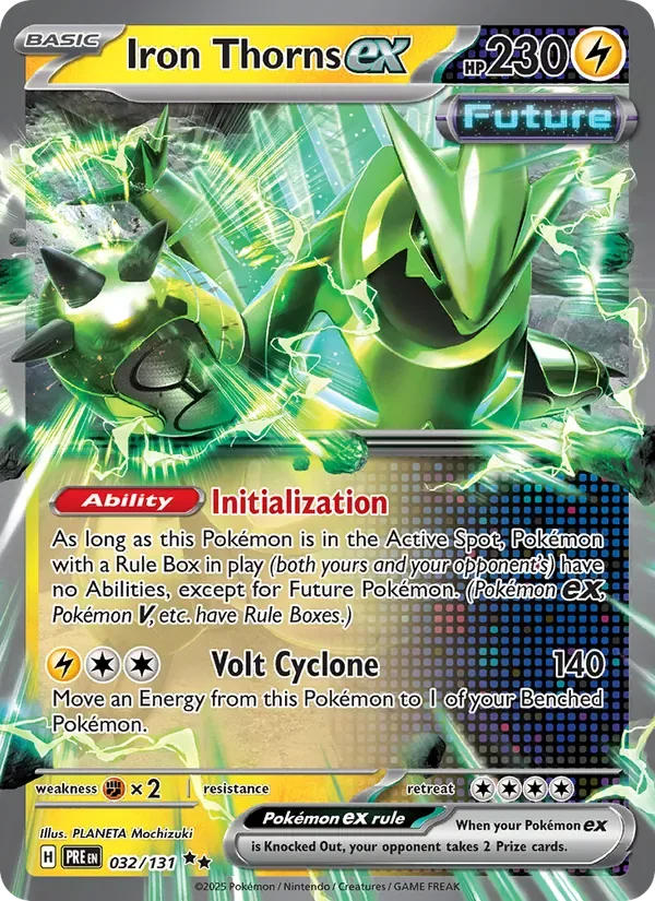 Iron Thorns ex, Prismatic Evolutions