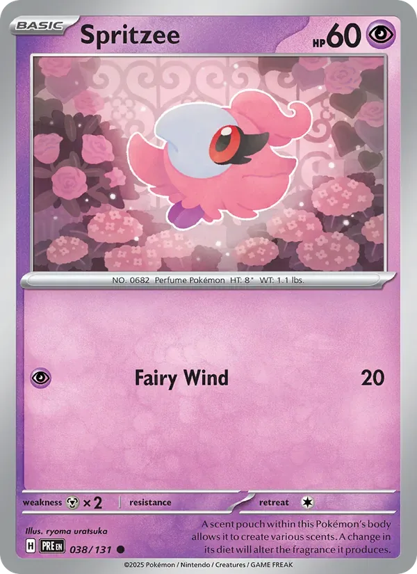 Spritzee, Prismatic Evolutions