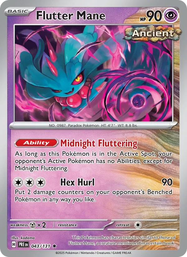 Flutter Mane, Prismatic Evolutions