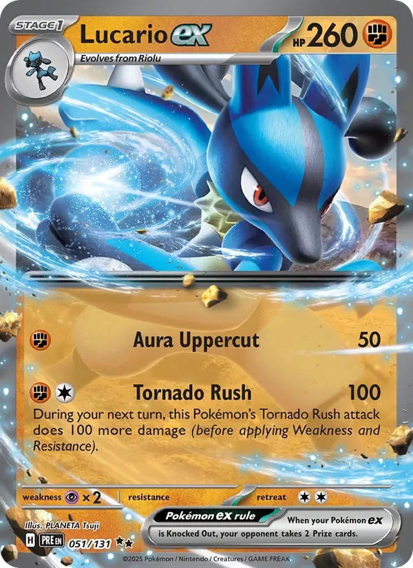 Lucario ex, Prismatic Evolutions