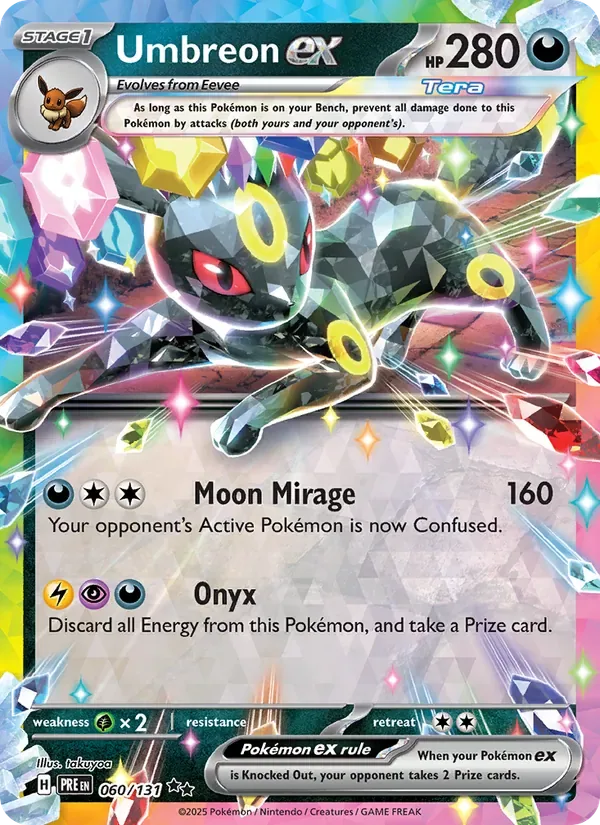 Umbreon ex, Prismatic Evolutions
