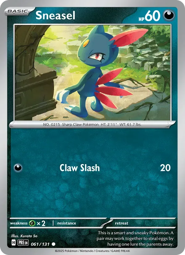 Sneasel, Prismatic Evolutions