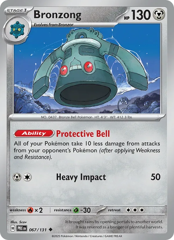 Bronzong, Prismatic Evolutions
