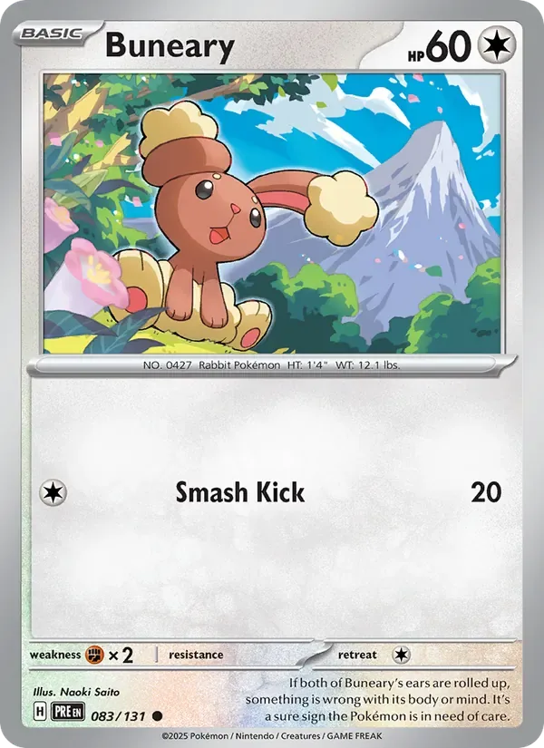 Buneary, Prismatic Evolutions