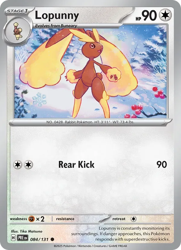Lopunny, Prismatic Evolutions