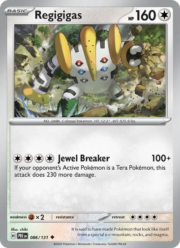 Regigigas, Prismatic Evolutions
