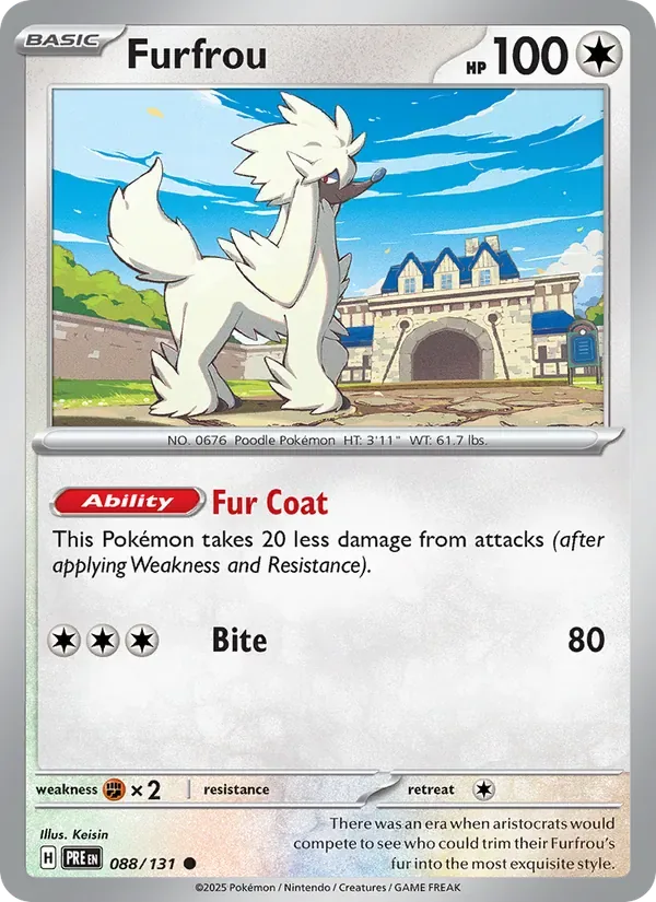 Furfrou, Prismatic Evolutions
