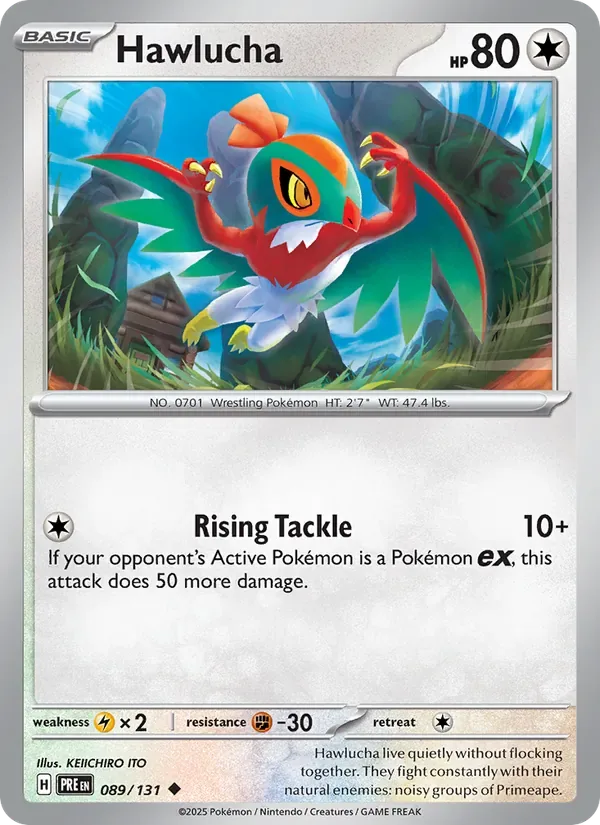 Hawlucha, Prismatic Evolutions