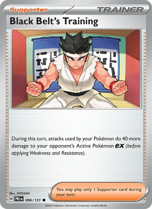 Black Belt's Training, Prismatic Evolutions