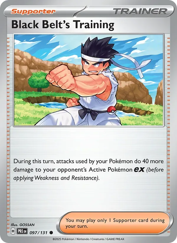 Black Belt's Training, Prismatic Evolutions