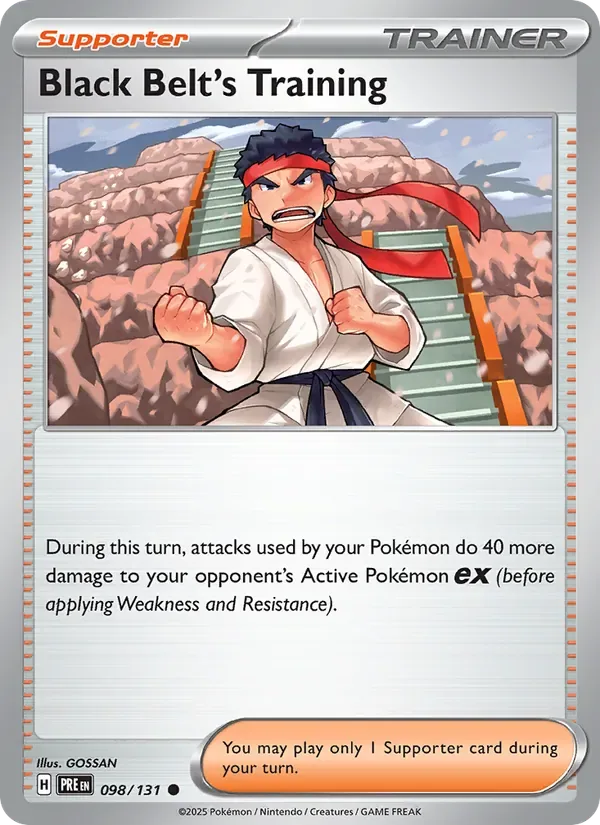Black Belt's Training, Prismatic Evolutions