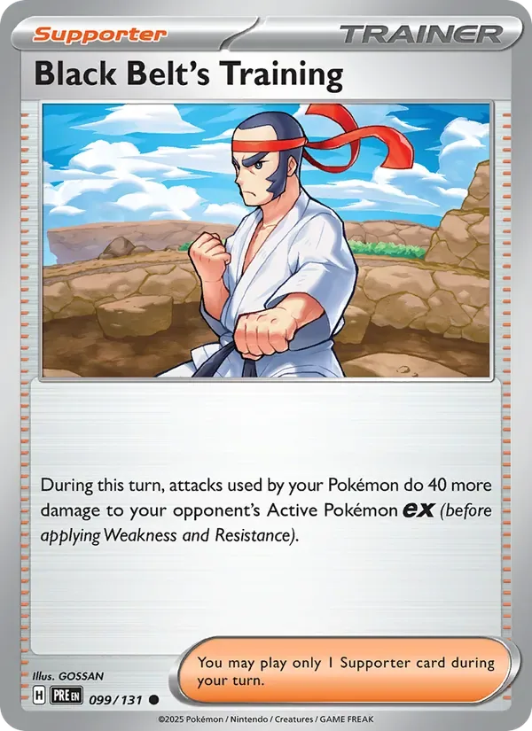 Black Belt's Training, Prismatic Evolutions