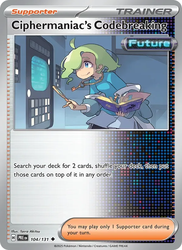 Ciphermaniac's Codebreaking, Prismatic Evolutions