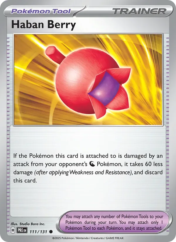 Haban Berry, Prismatic Evolutions