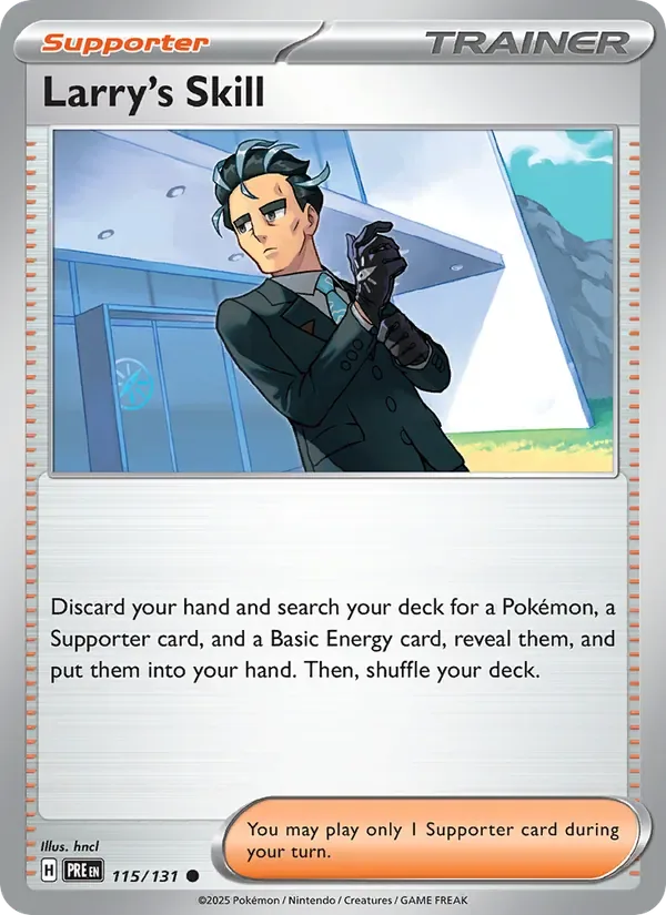 Larry's Skill, Prismatic Evolutions