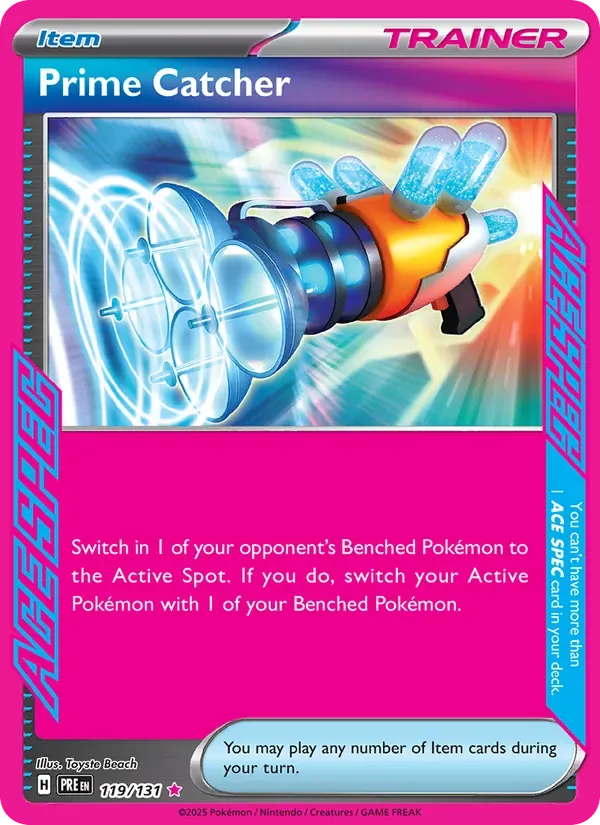 Prime Catcher, Prismatic Evolutions