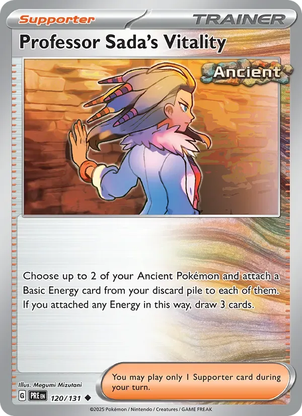 Professor Sada's Vitality, Prismatic Evolutions
