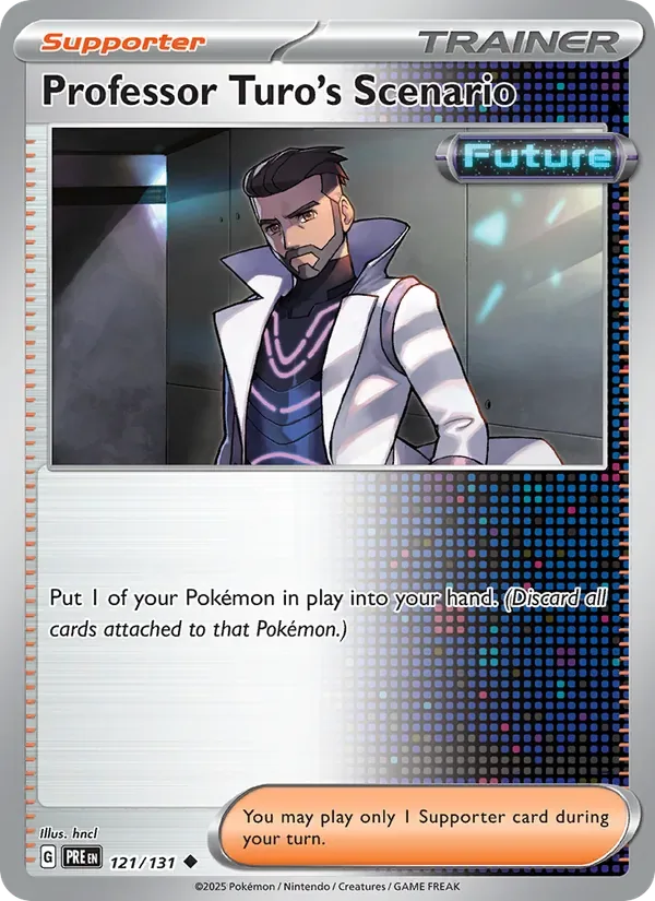Professor Turo's Scenario, Prismatic Evolutions