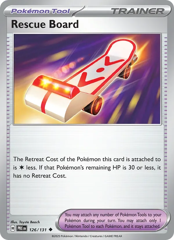 Rescue Board, Prismatic Evolutions