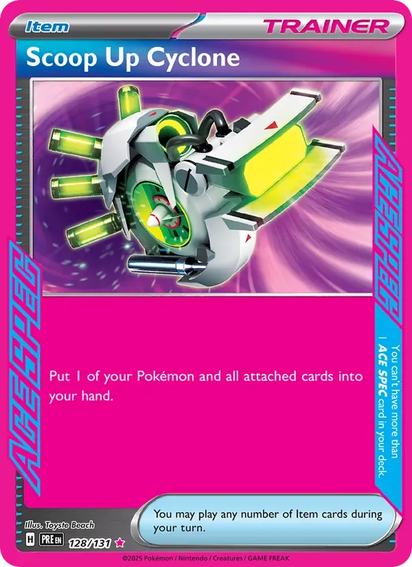 Scoop Up Cyclone, Prismatic Evolutions