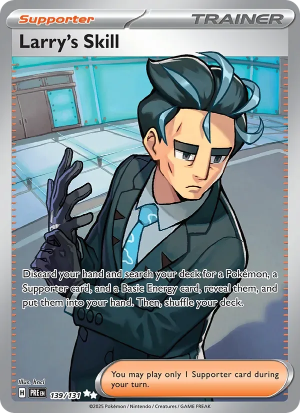 Larry's Skill, Prismatic Evolutions