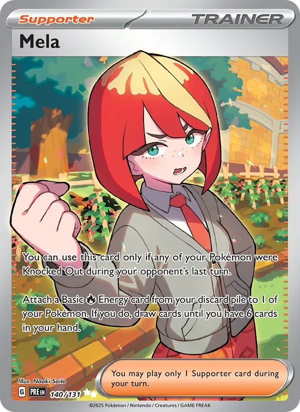 Mela, Prismatic Evolutions
