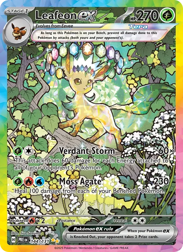 Leafeon ex, Prismatic Evolutions