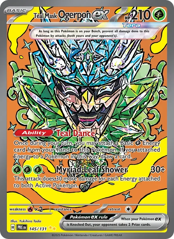 Teal Mask Ogerpon ex, Prismatic Evolutions