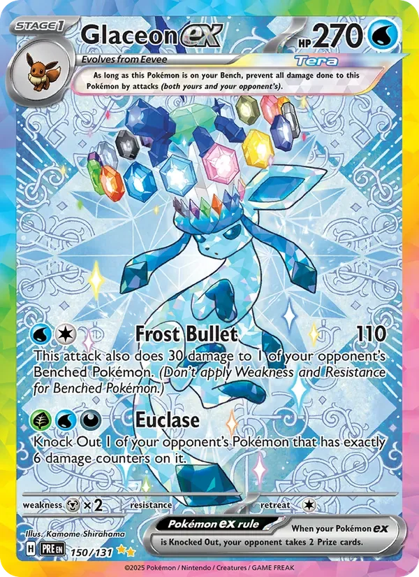 Glaceon ex, Prismatic Evolutions