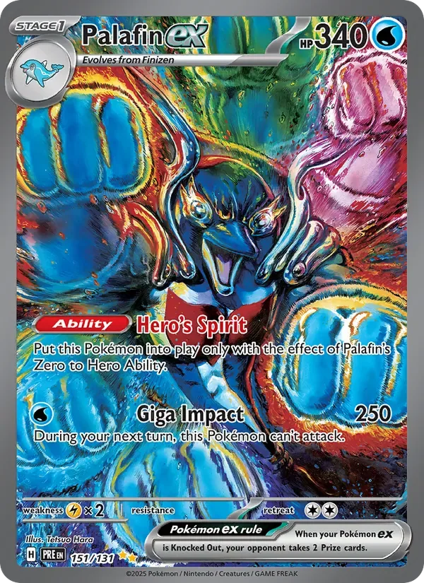 Palafin ex, Prismatic Evolutions