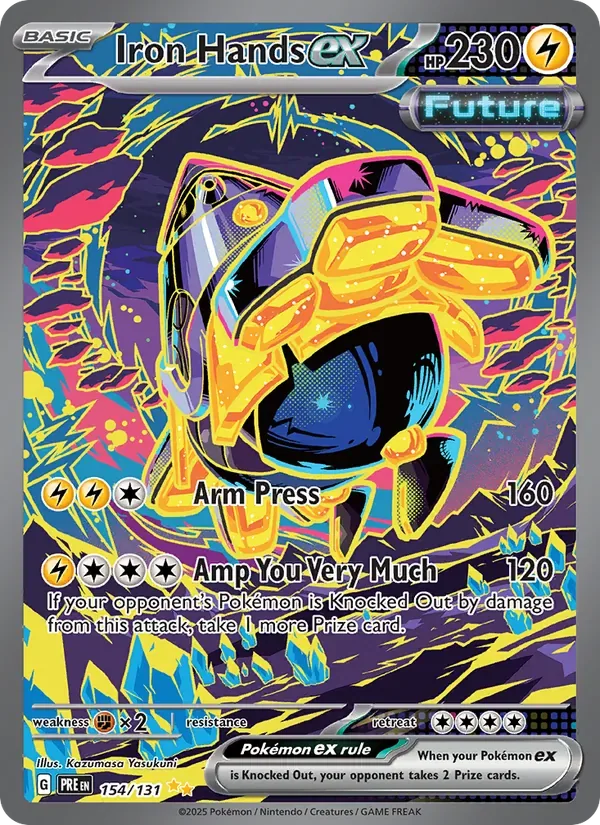Iron Hands ex, Prismatic Evolutions